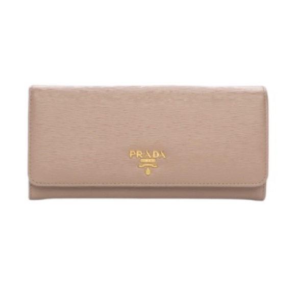 Prada Vitello Move Continental Cammeo Wallet - Picture 2 of 14